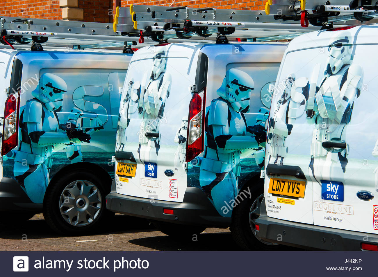 Sky Installation Vans High Resolution Stock Photography and Images Alamy