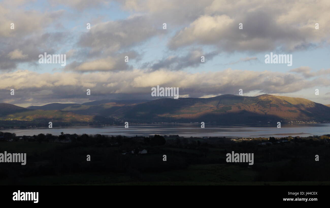 The Cooley Mountains Stock Photo