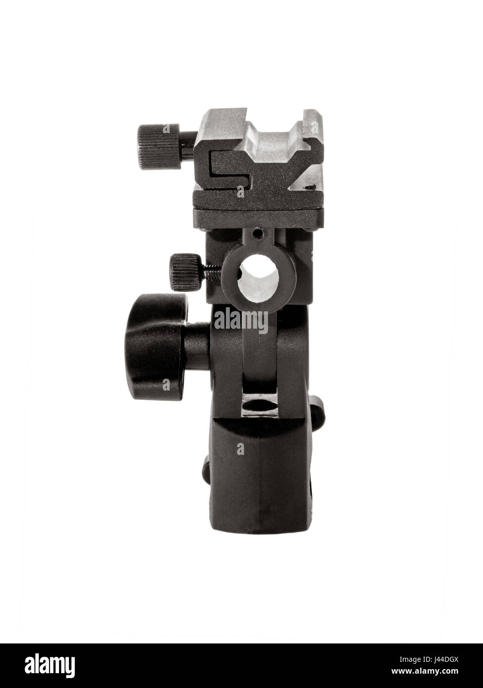 a Image isolated object flash and umbrella holder Stock Photo