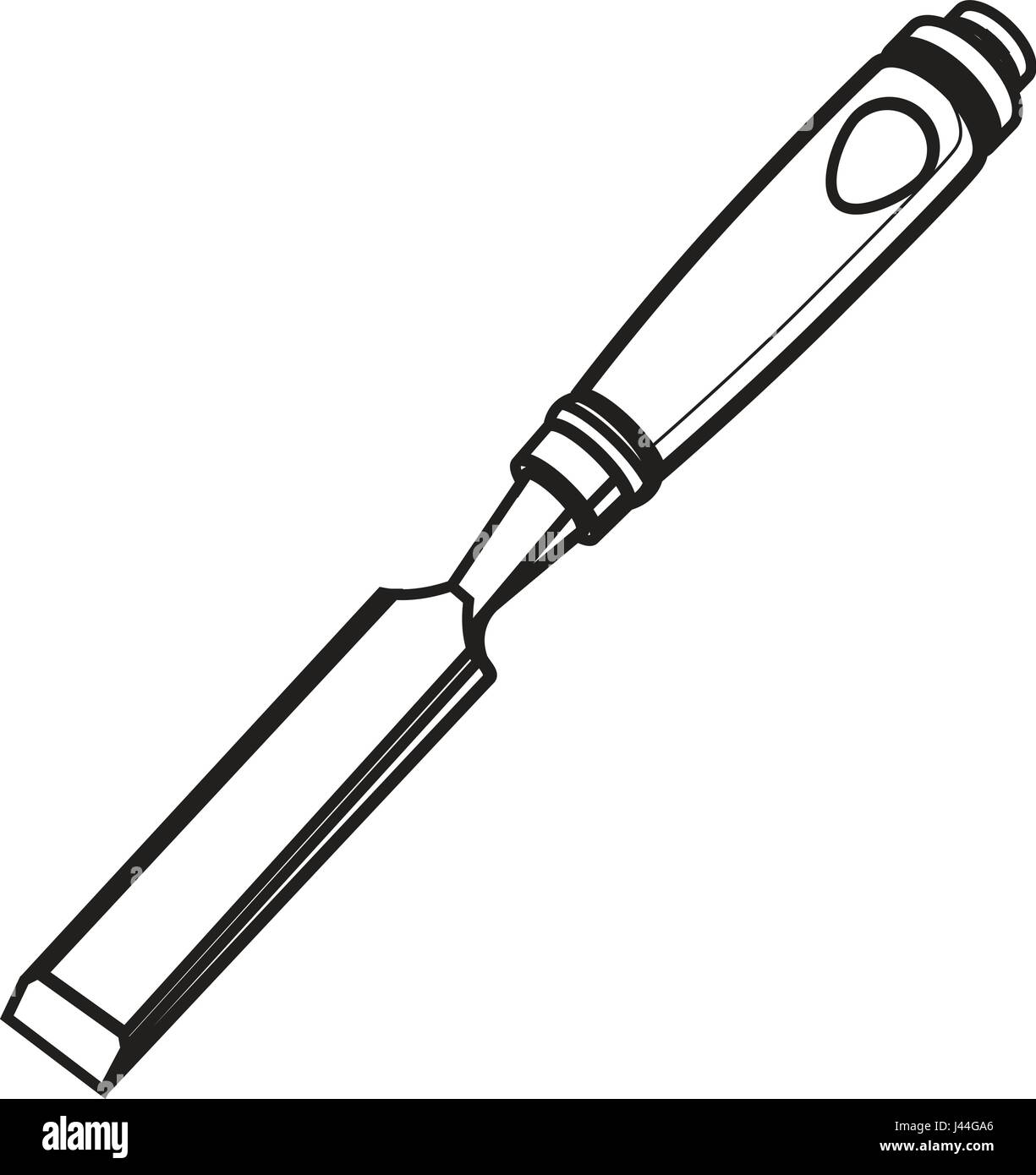 Flat chisel Black and White Stock Photos  Images  Alamy