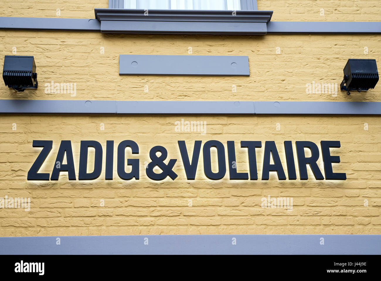 Veel Goedkeuring Speciaal Roermond, Netherlands 07.05.2017 - Logo of Zadig and Voltaire Store Mc  Arthur Glen Designer Outlet shopping area Stock Photo - Alamy