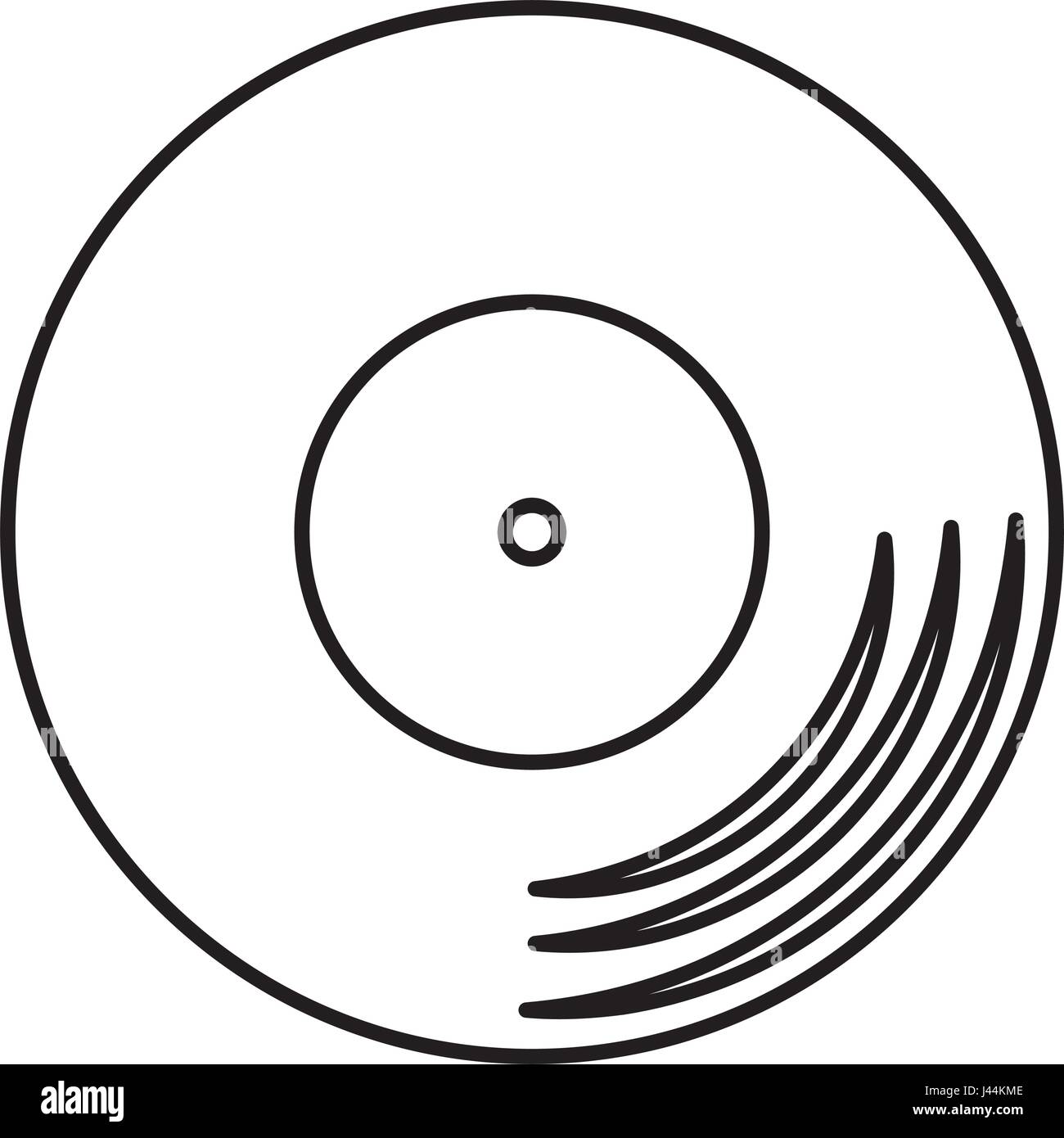 Isolated longplay Stock Vector Images - Alamy