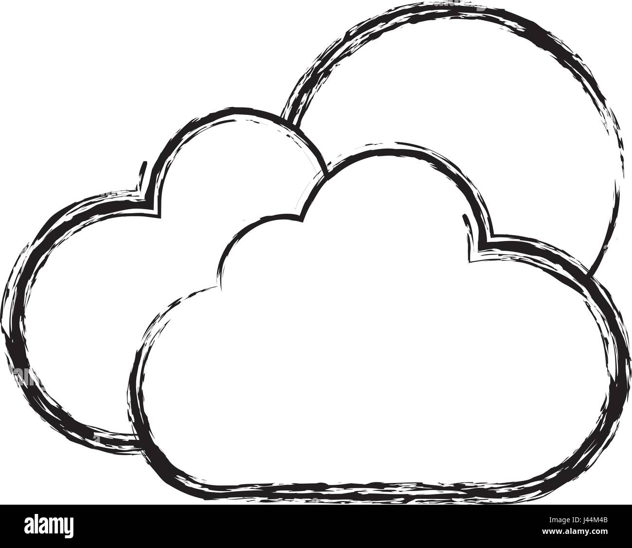 cloud and sun icon Stock Vector Image & Art - Alamy