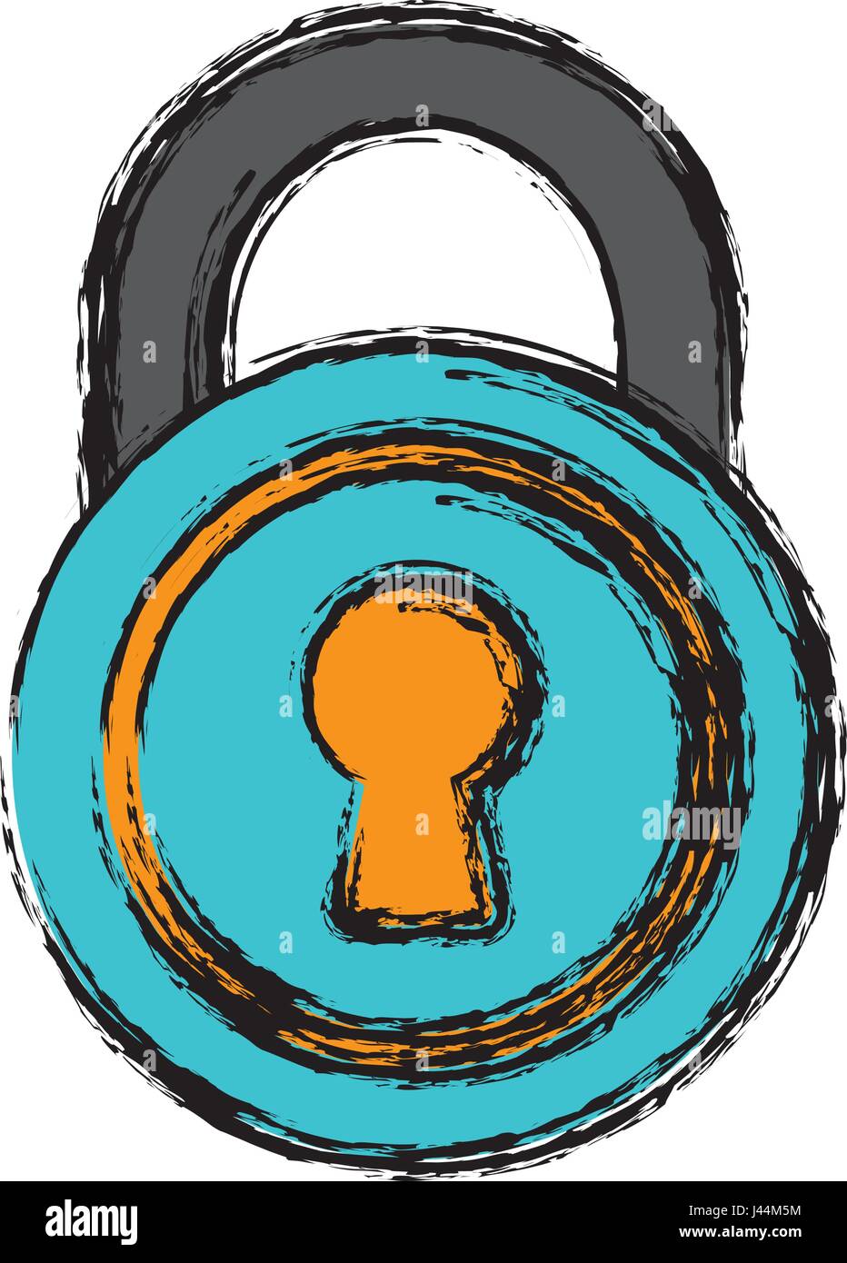 security padlock icon Stock Vector Image & Art - Alamy