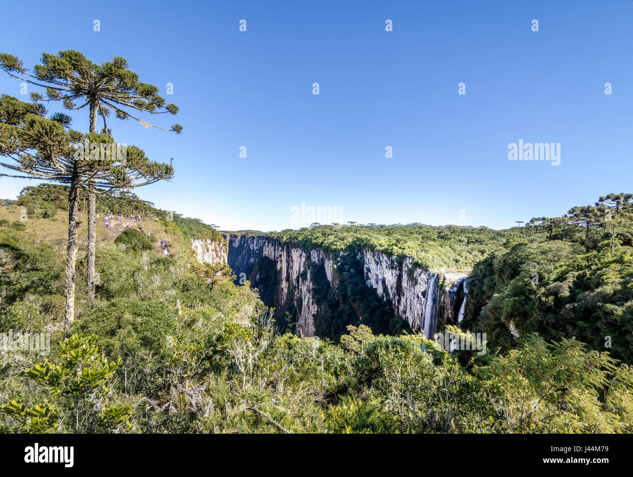 aparados-da-serra-national-park-canyon-landscape-panoramic-hi-res-stock