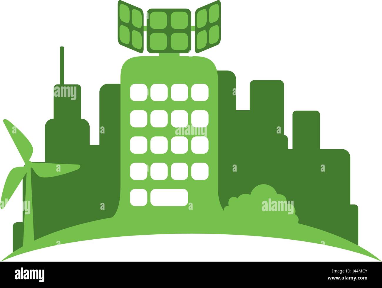Green city environment Stock Vector Image & Art - Alamy