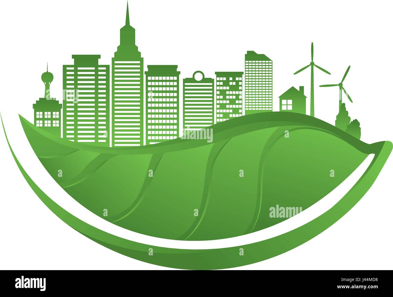 Green city environment Stock Vector Image & Art - Alamy