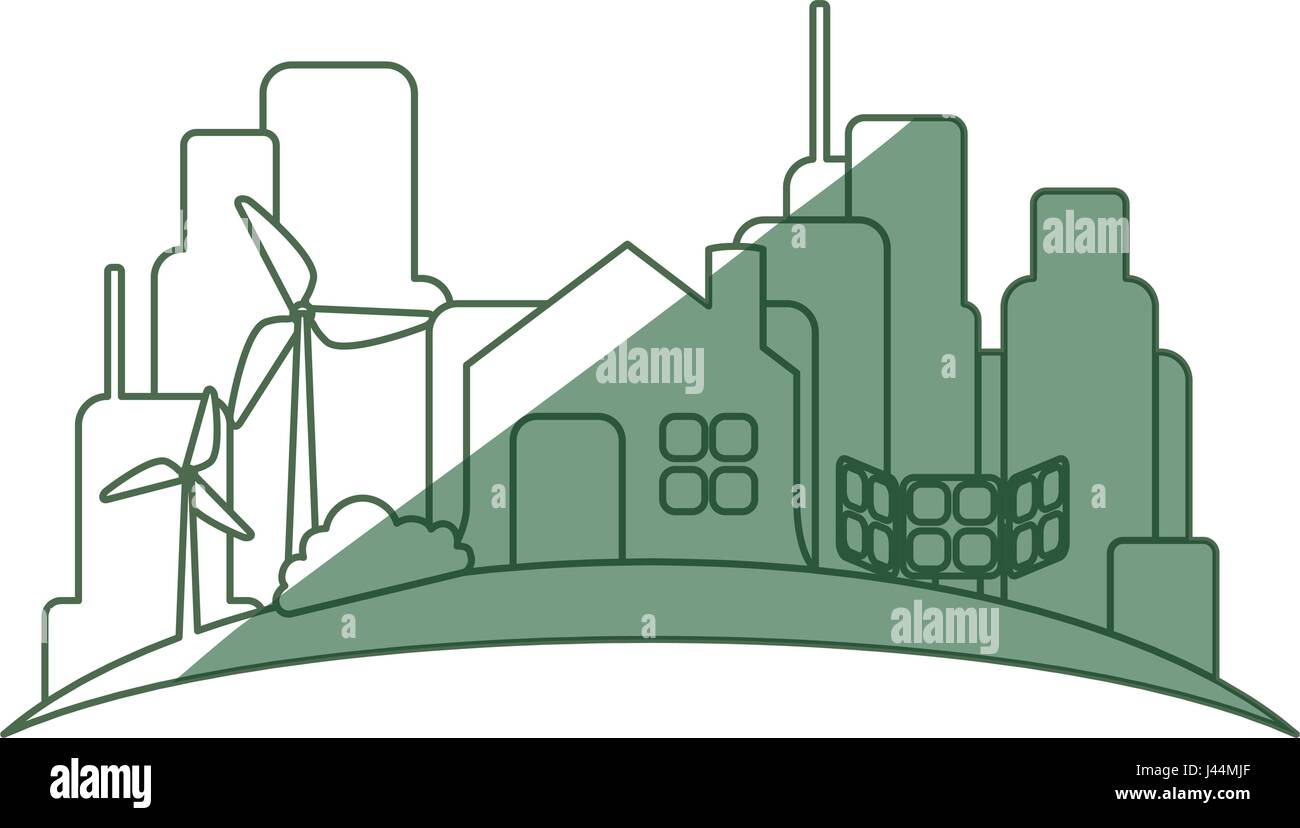 Green city environment Stock Vector Image & Art - Alamy