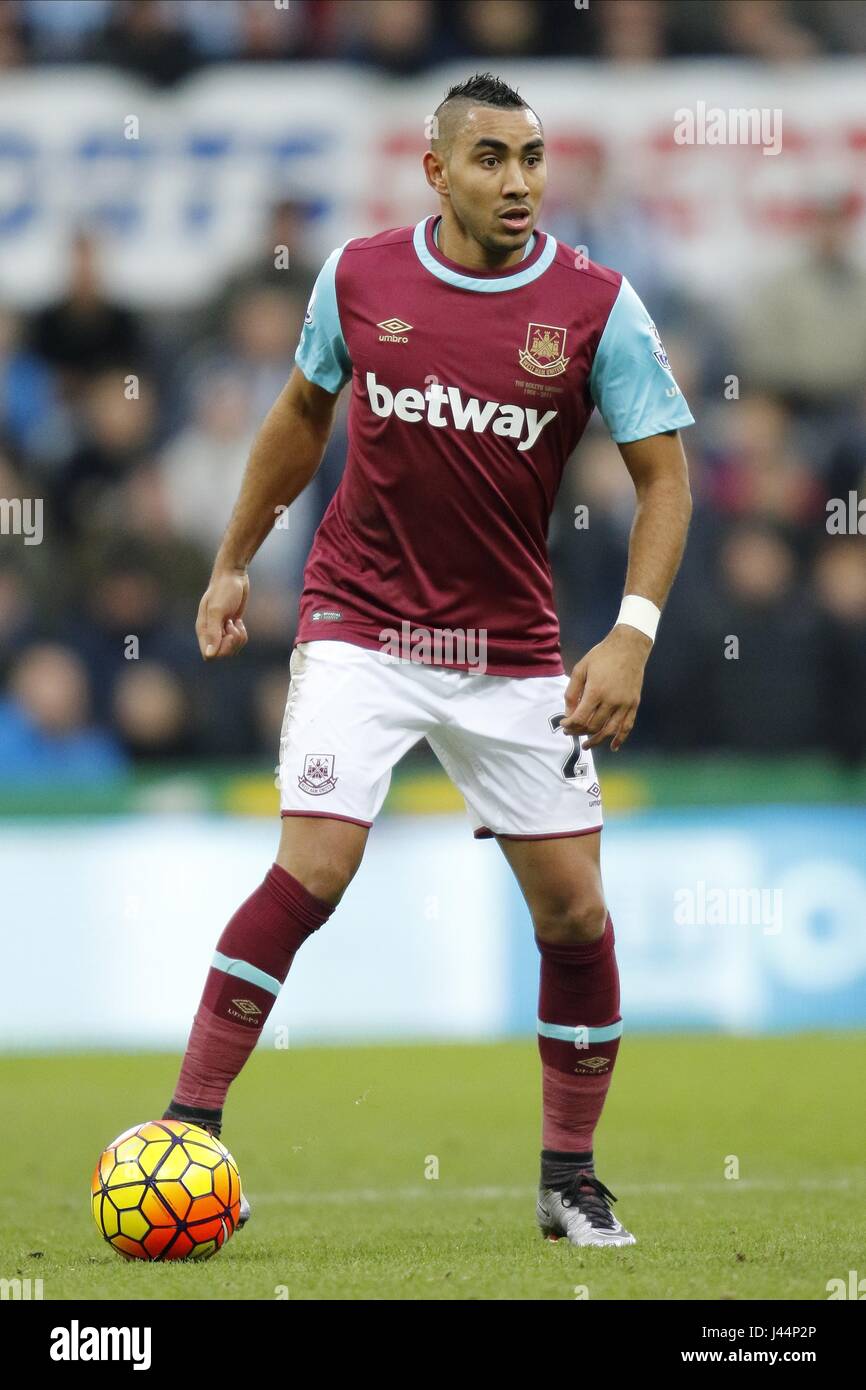 DIMITRI PAYET WEST HAM UNITED FC WEST HAM UNITED FC ST JAMES PARK NEWCASTLE  ENGLAND 16 January 2016 Stock Photo - Alamy