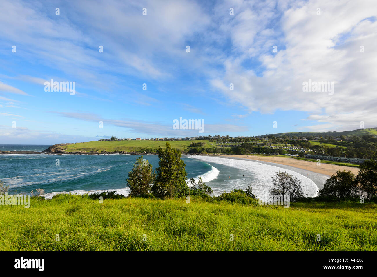 View of Easts Beach, Kiama, Illawarra Coast, New South Wales, NSW
