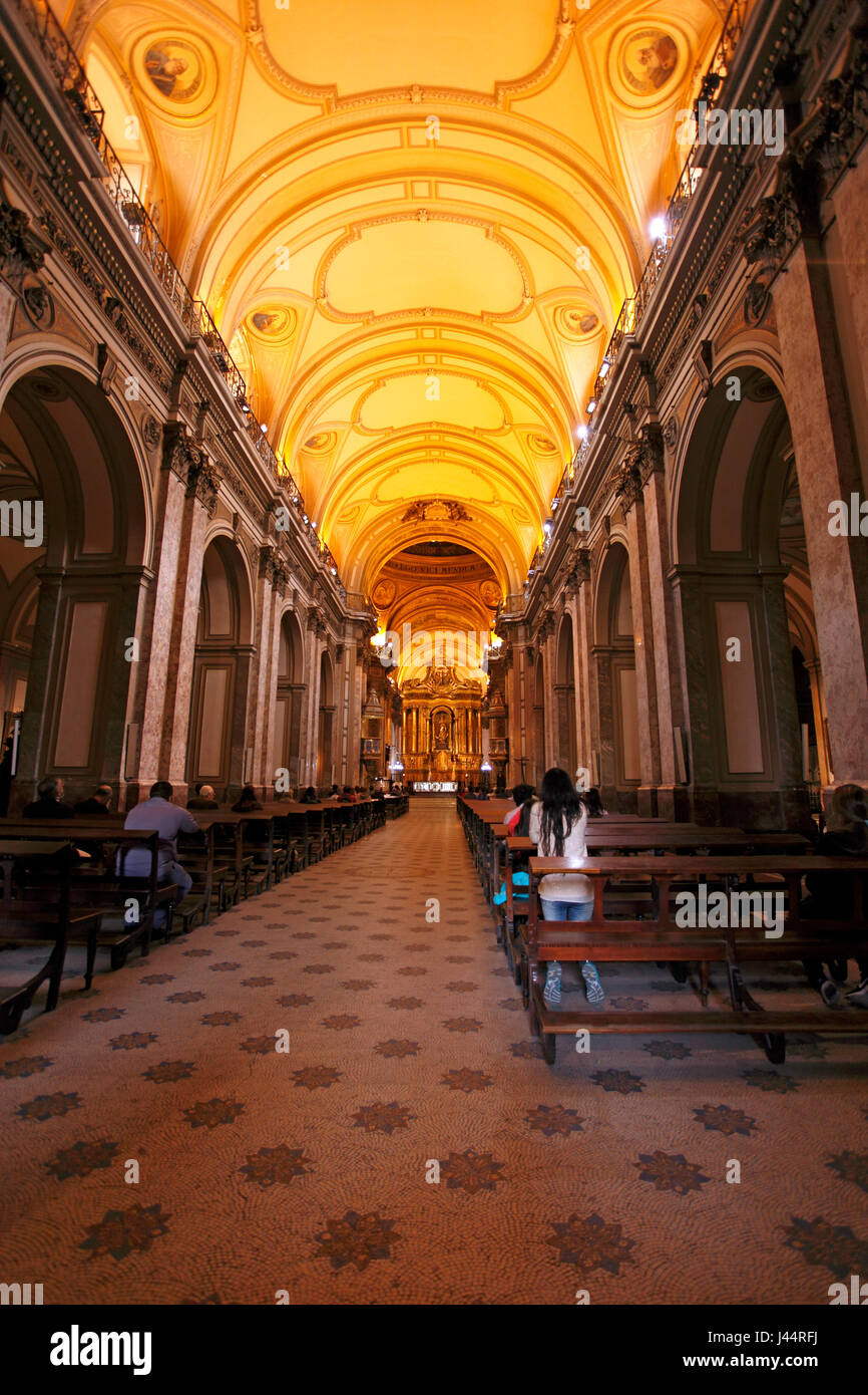 Metropolitan Cathedral Buenos Aires, Argentina Stock Photo Alamy