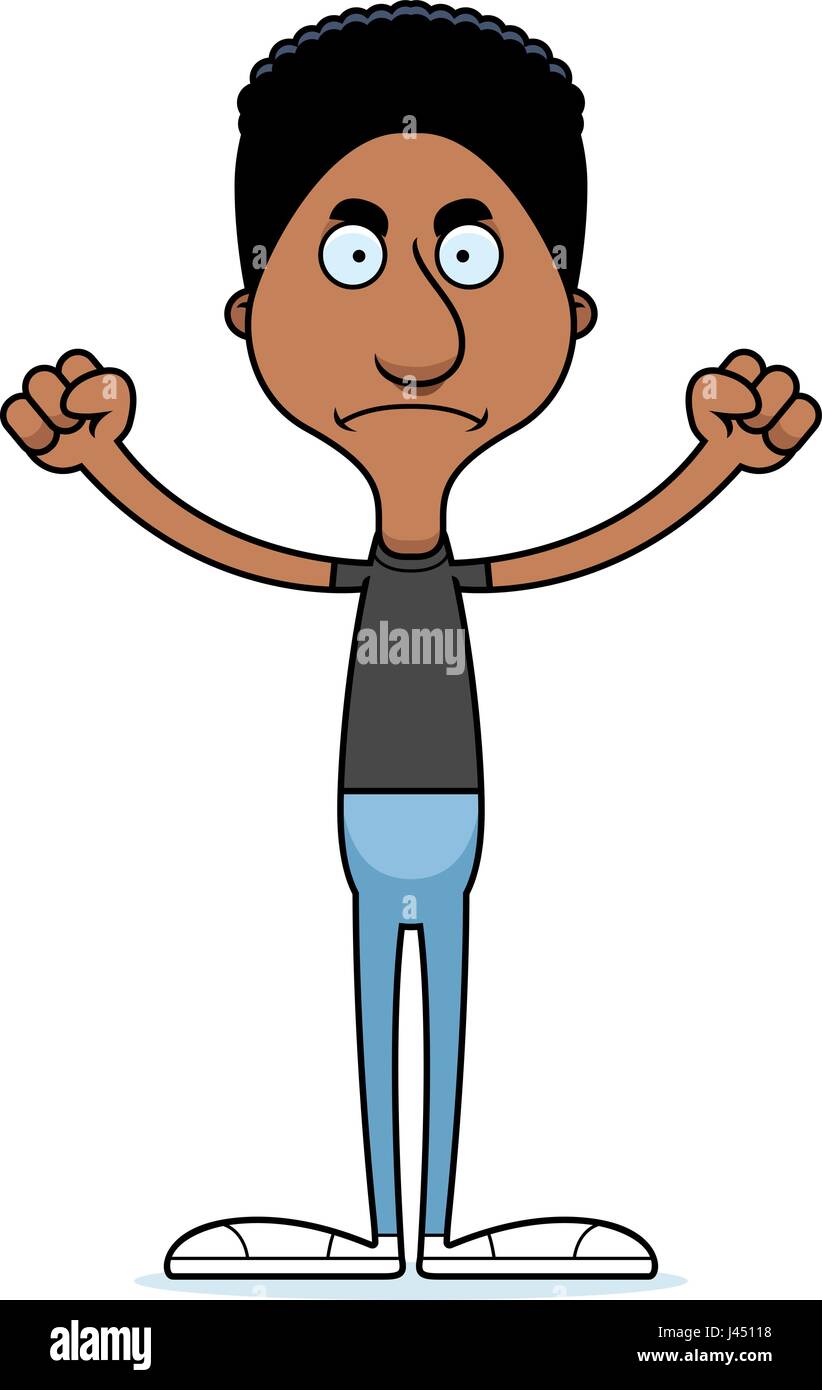 A cartoon man looking angry Stock Vector Image & Art - Alamy