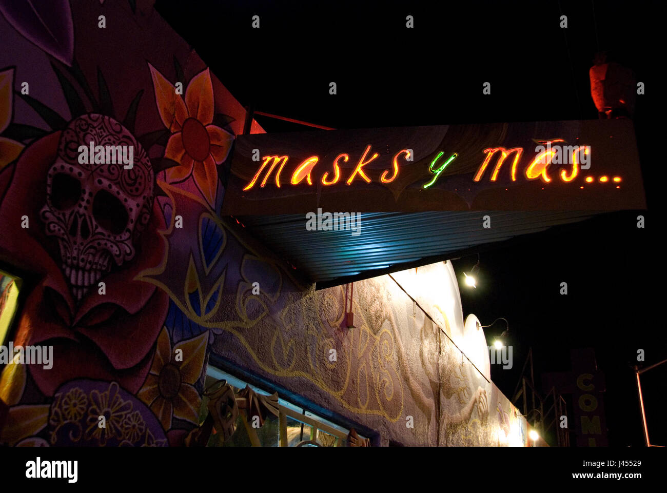 Masks Y Mas Stock Photo Alamy