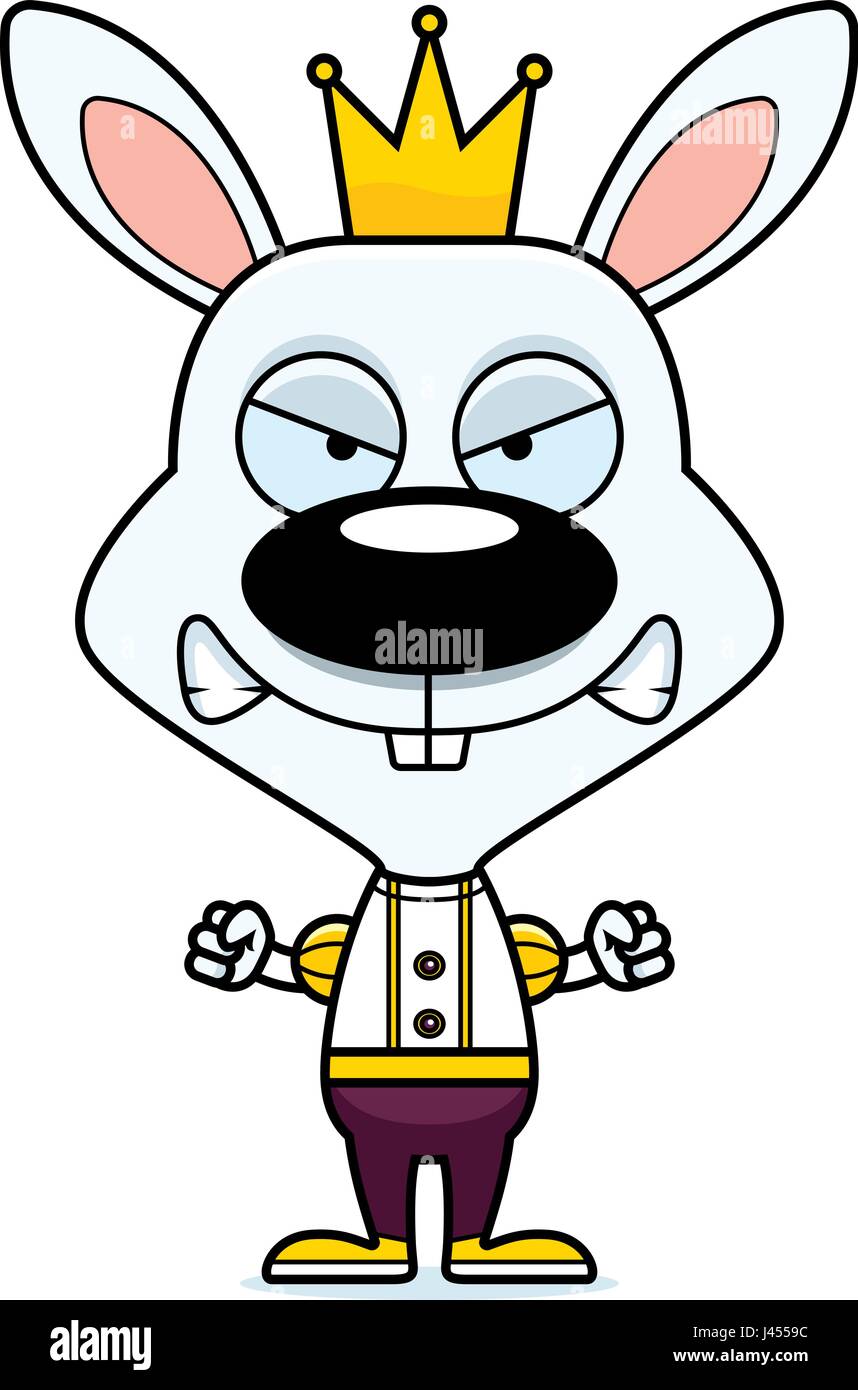 A cartoon prince bunny looking angry Stock Vector Image & Art - Alamy