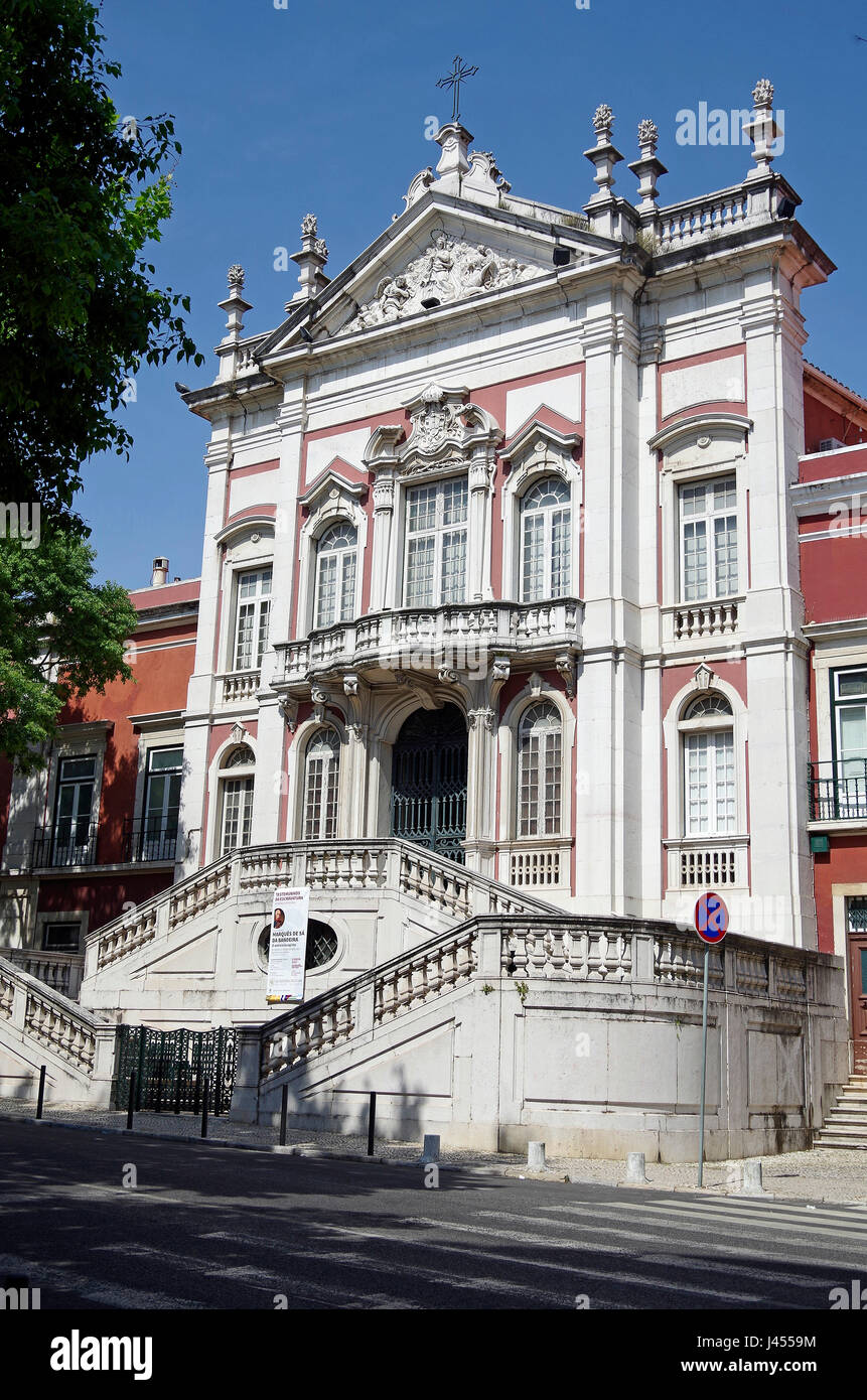 Bemposta Palace, Lisbon, Portugal Stock Photo