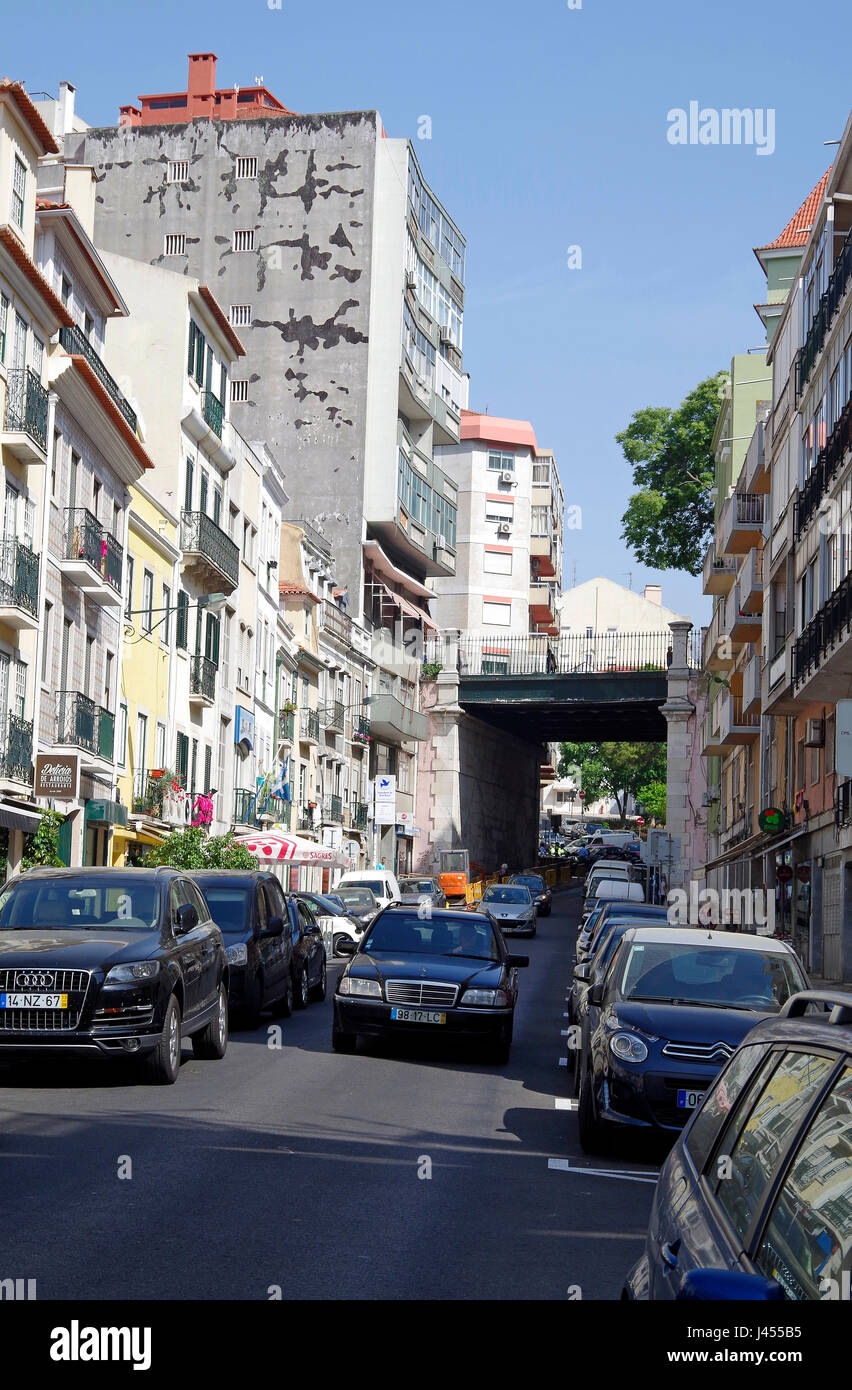 Rua de Arroios, Lisbon, Portugal Stock Photo Alamy