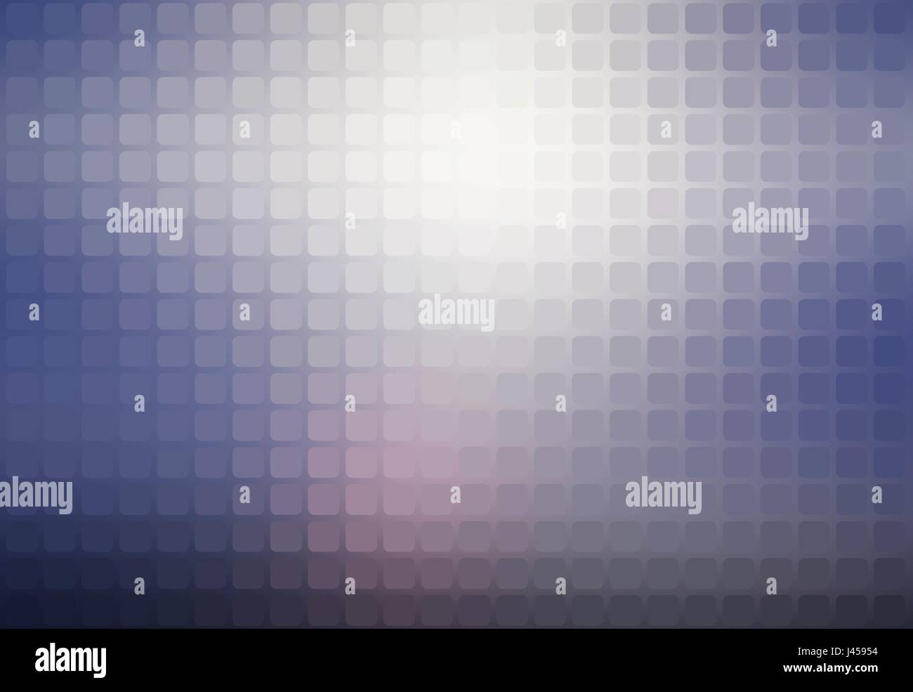 Pale pink blue vector abstract rounded corners square tiles mosaic over ...