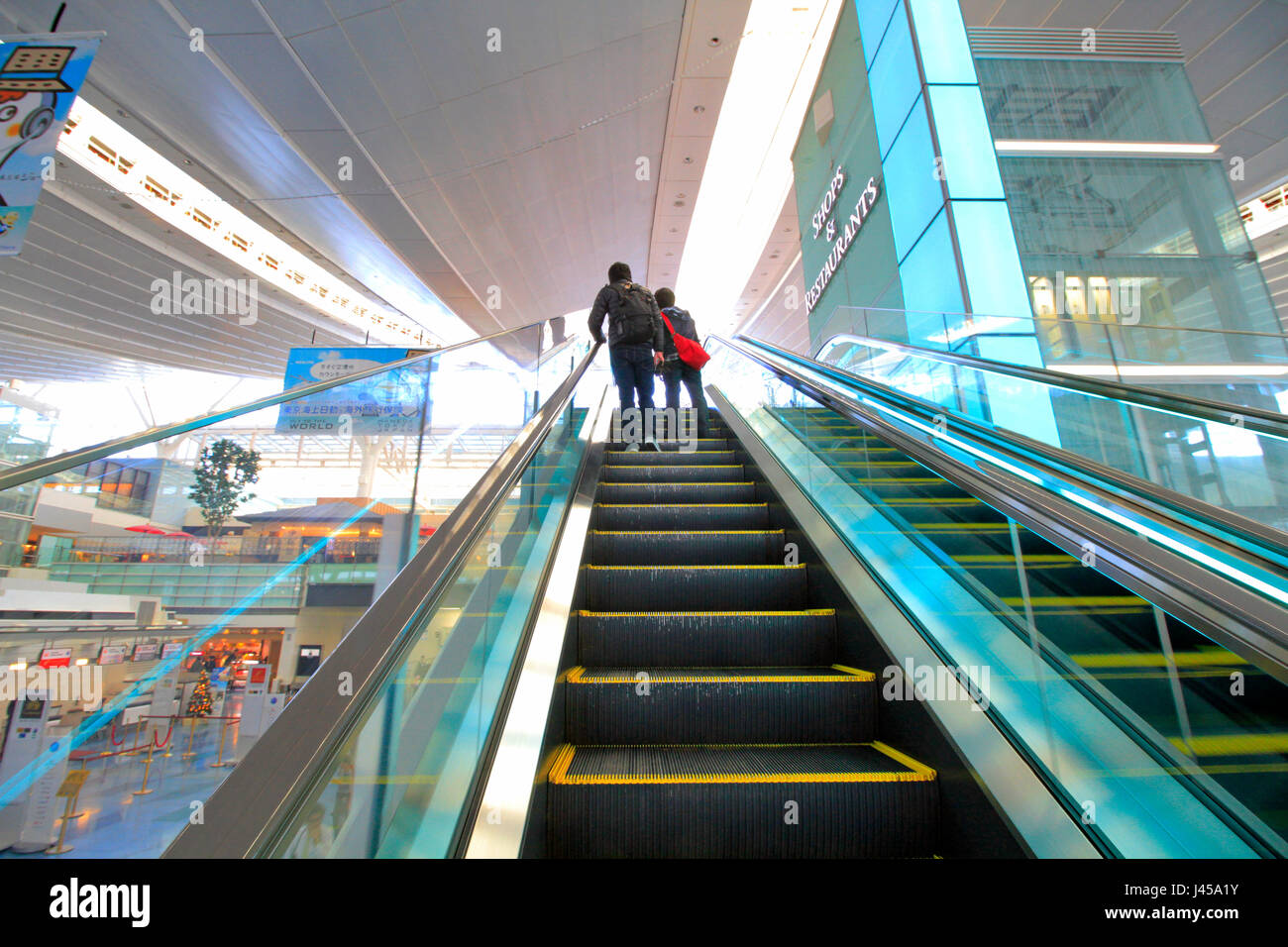 Haneda Airport International Terminal Tokyo Japan Stock Photo Alamy