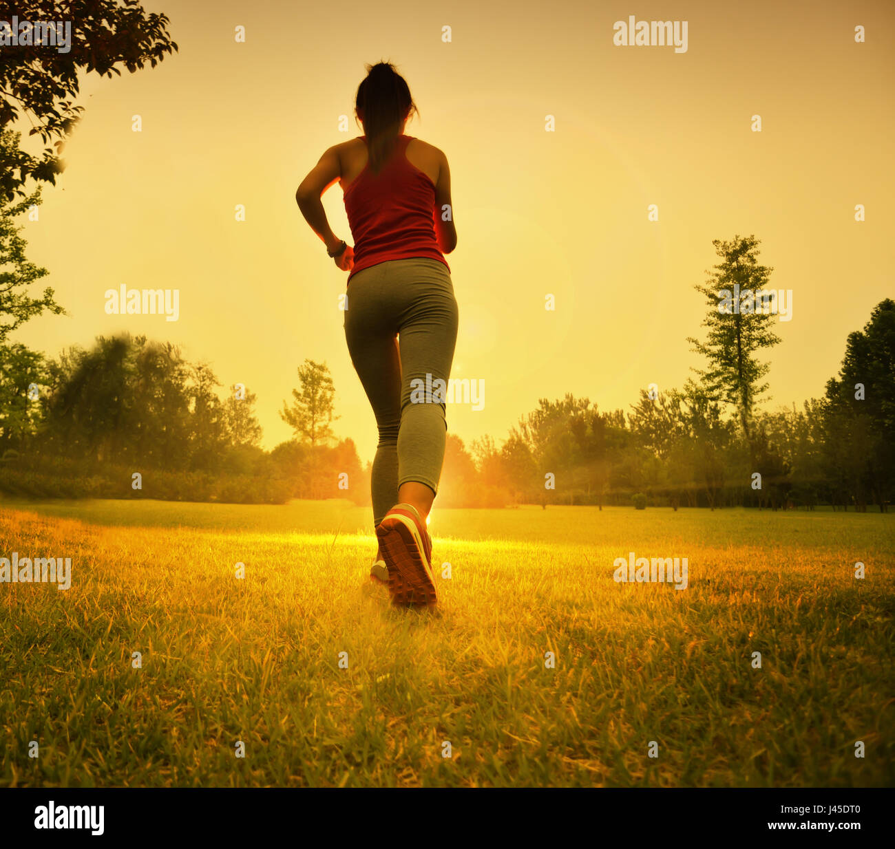 Running, legs, back view hires stock photography and images Alamy