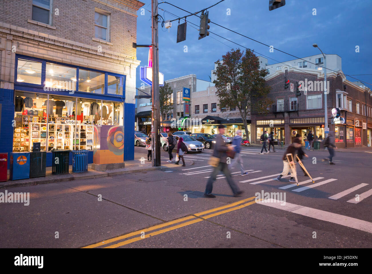 United States, Washington, Seattle, Alaska Junction Stock Photo Alamy