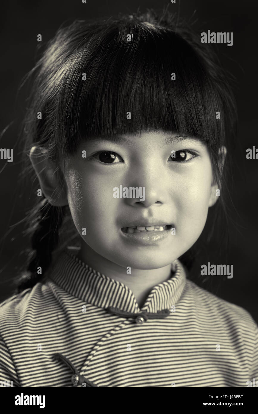 Cute Little Girl Stock Photo 140263420 Alamy
