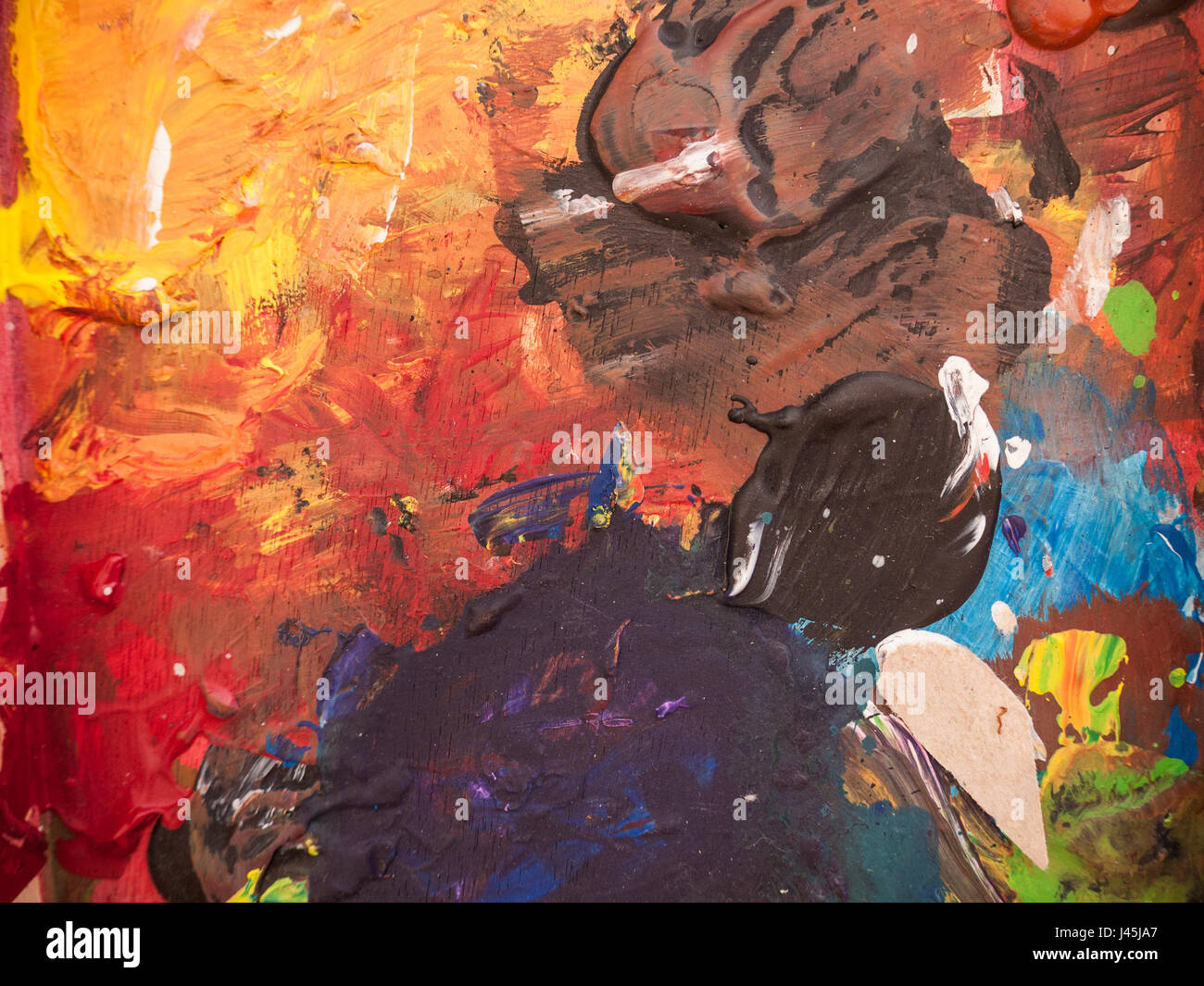 Acrylic paint texture hi-res stock photography and images - Alamy