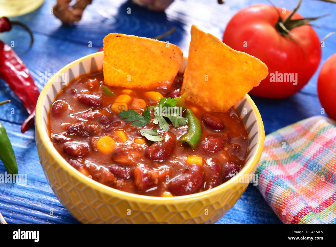 Chili con carne Stock Photo Alamy