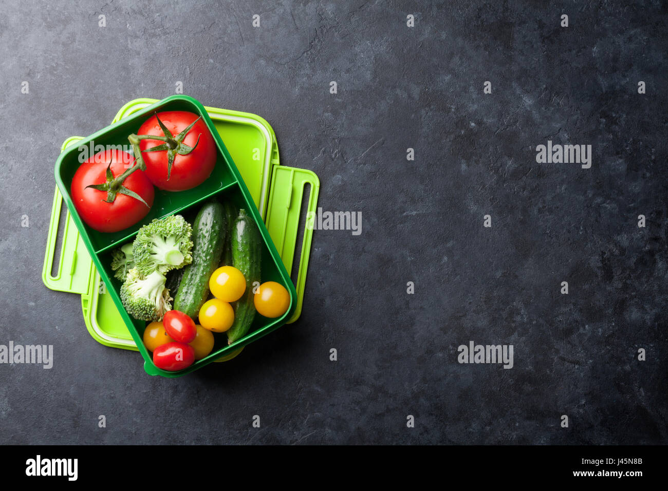 Download Lunch box with vegetables. Kids healthy take away food box ... Yellowimages Mockups