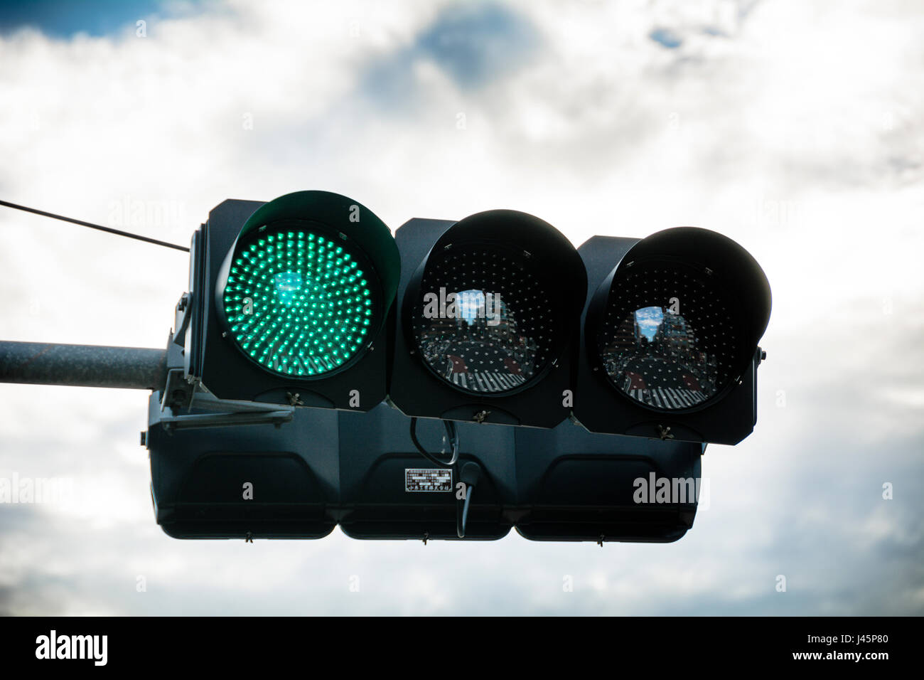 Green light Stock Photo