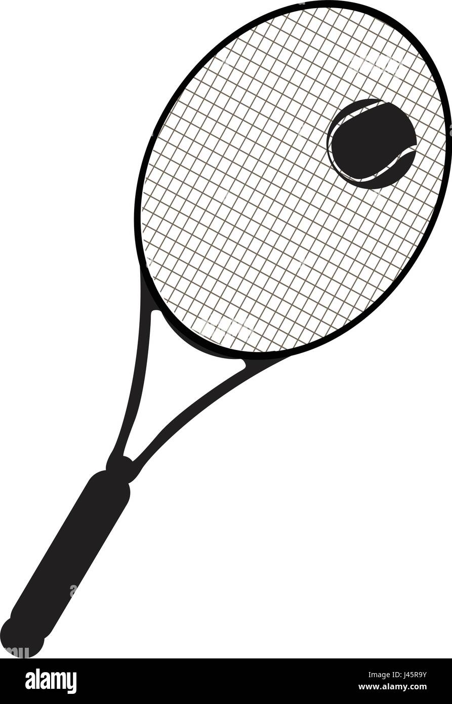 Isolated tennis racket Stock Vector Image & Art - Alamy