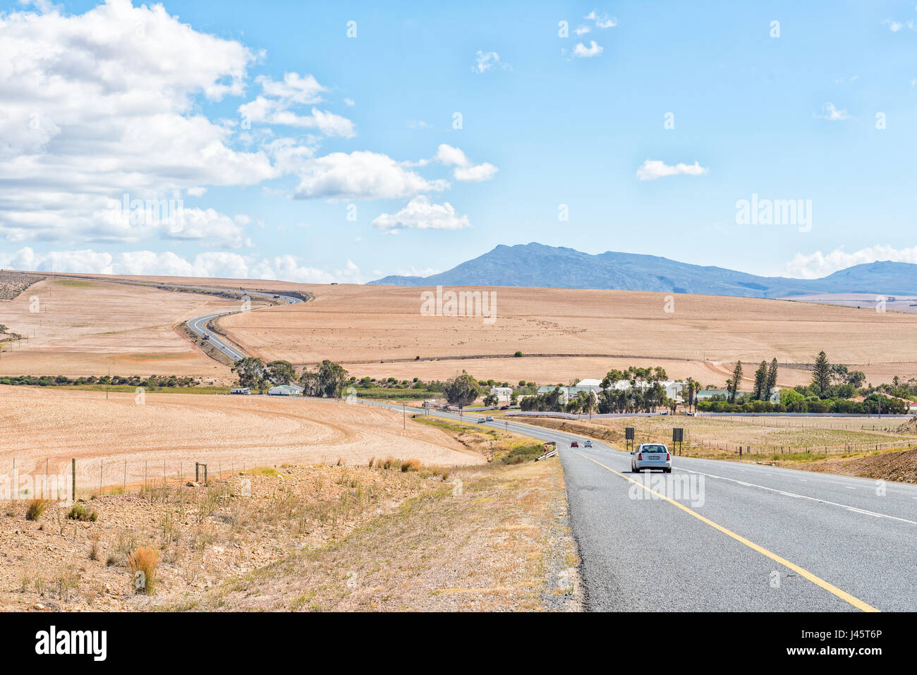 CALEDON, SOUTH AFRICA MARCH 27, 2017 A view of the N2Road between