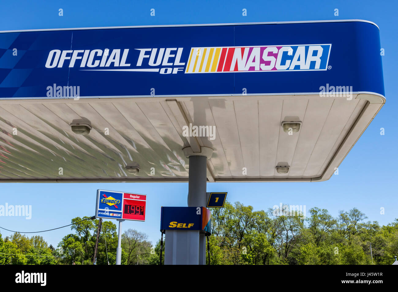 Sunoco gas station hires stock photography and images Alamy