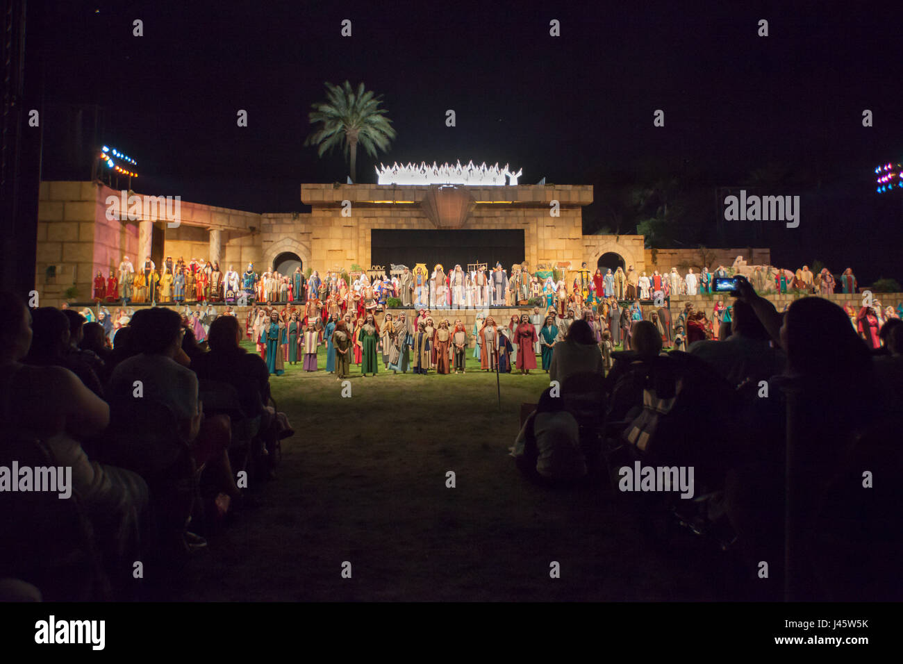 Mesa, Arizona The Mesa Easter Pagent, called "Jesus the Christ," is