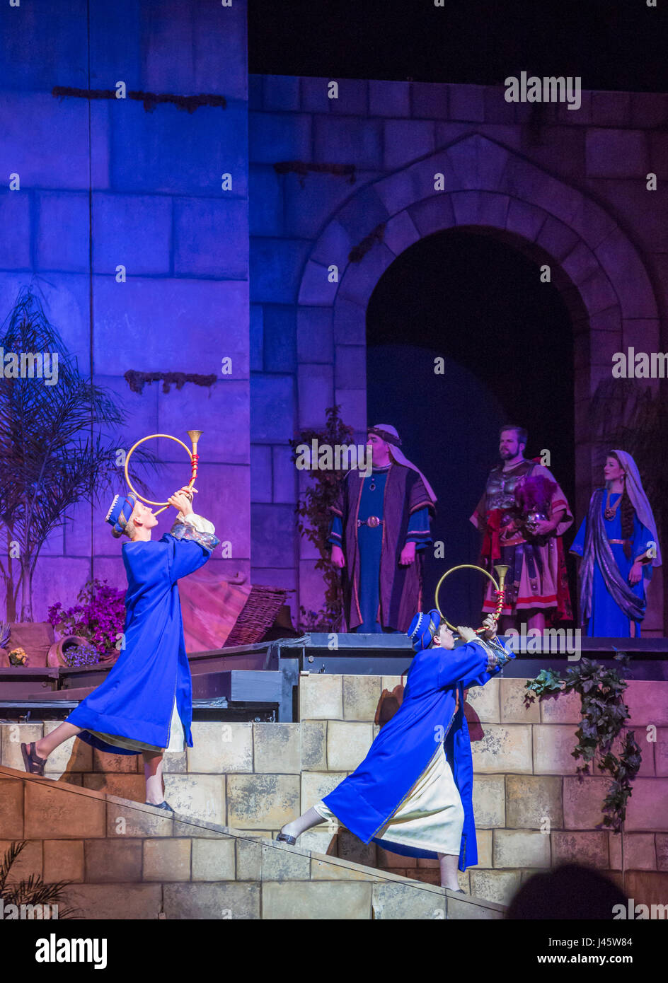 Mesa, Arizona The Mesa Easter Pagent, called "Jesus the Christ," is