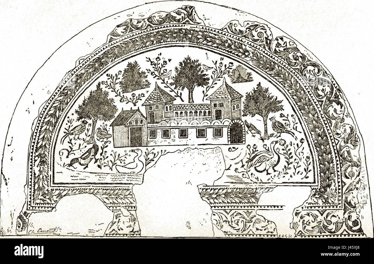 Tabarka Rome The mosaic from the Villa Tabarka, located in Tunisia, is an ancient ...