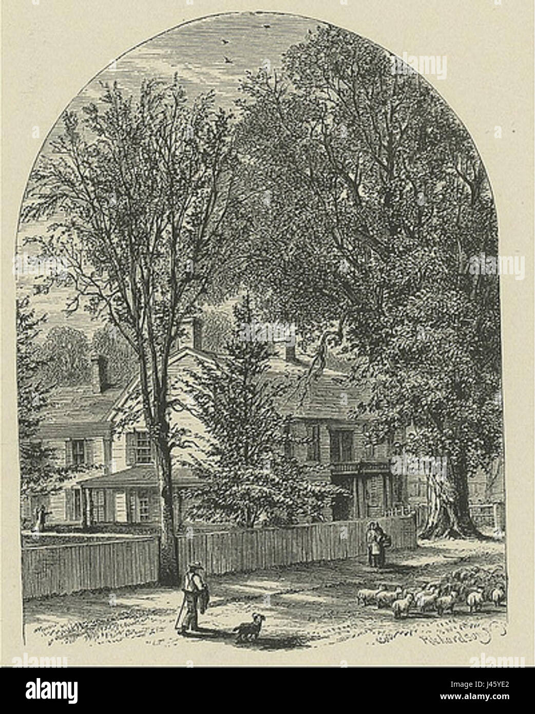 Nicholas Gilman House Exeter Stock Photo Alamy