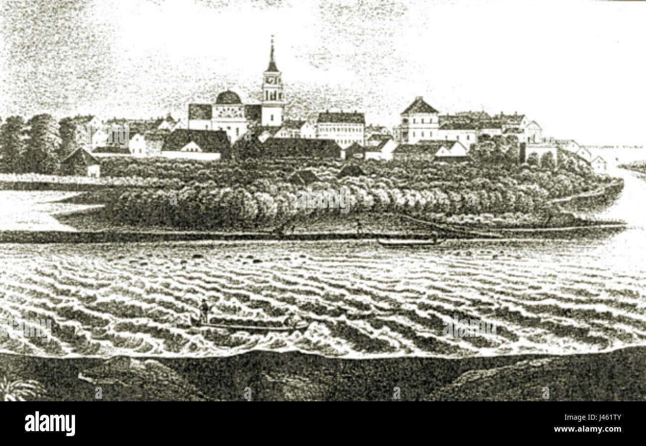 Oulu 1840 Stock Photo
