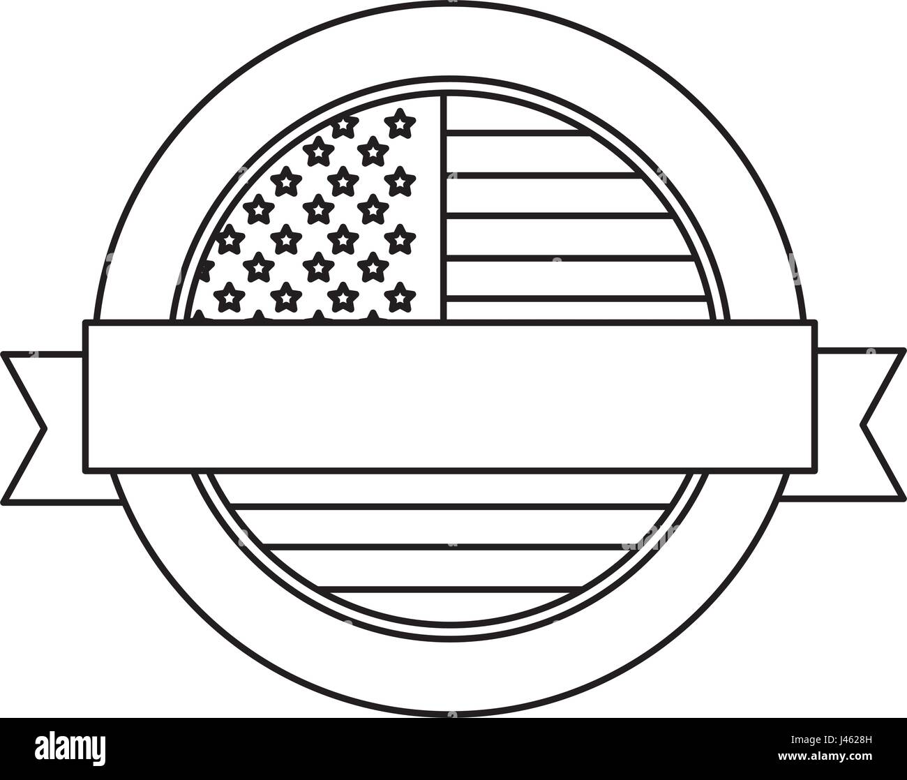united states of america emblematic seal Stock Vector Image &amp; Art - Alamy