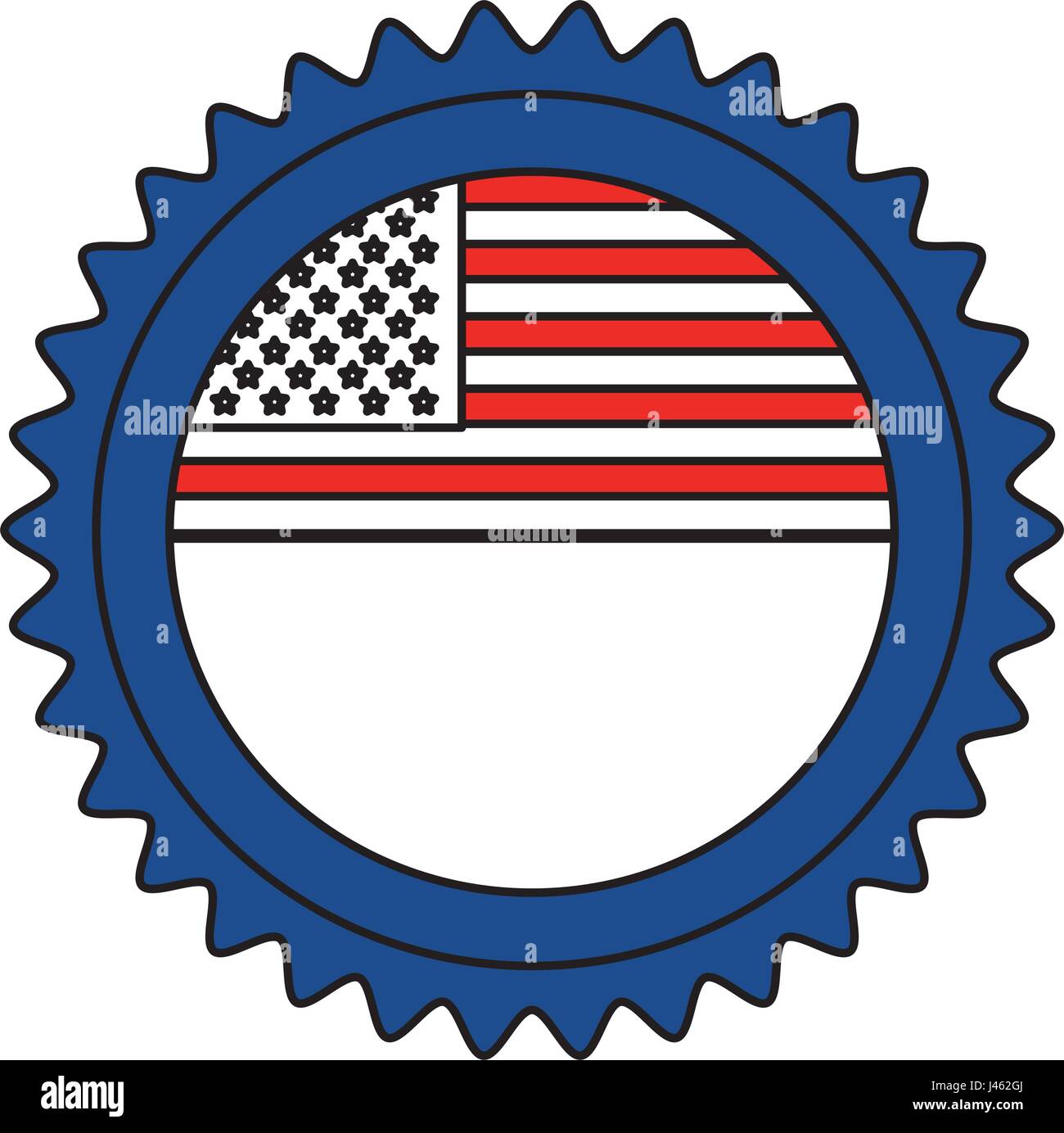 united states of america emblematic seal Stock Vector Image & Art - Alamy