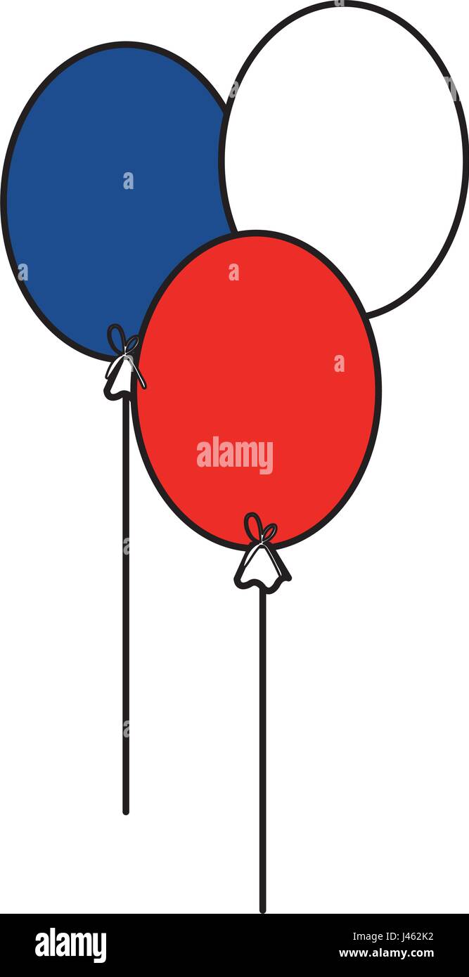 balloons air party icons Stock Vector Image & Art - Alamy