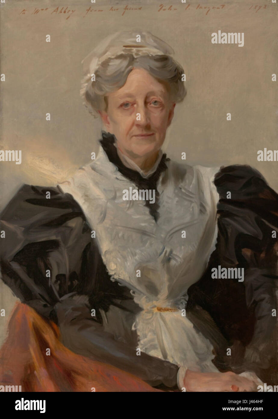 Mrs Frederick Meade by John Singer Sargent 1893 Stock Photo