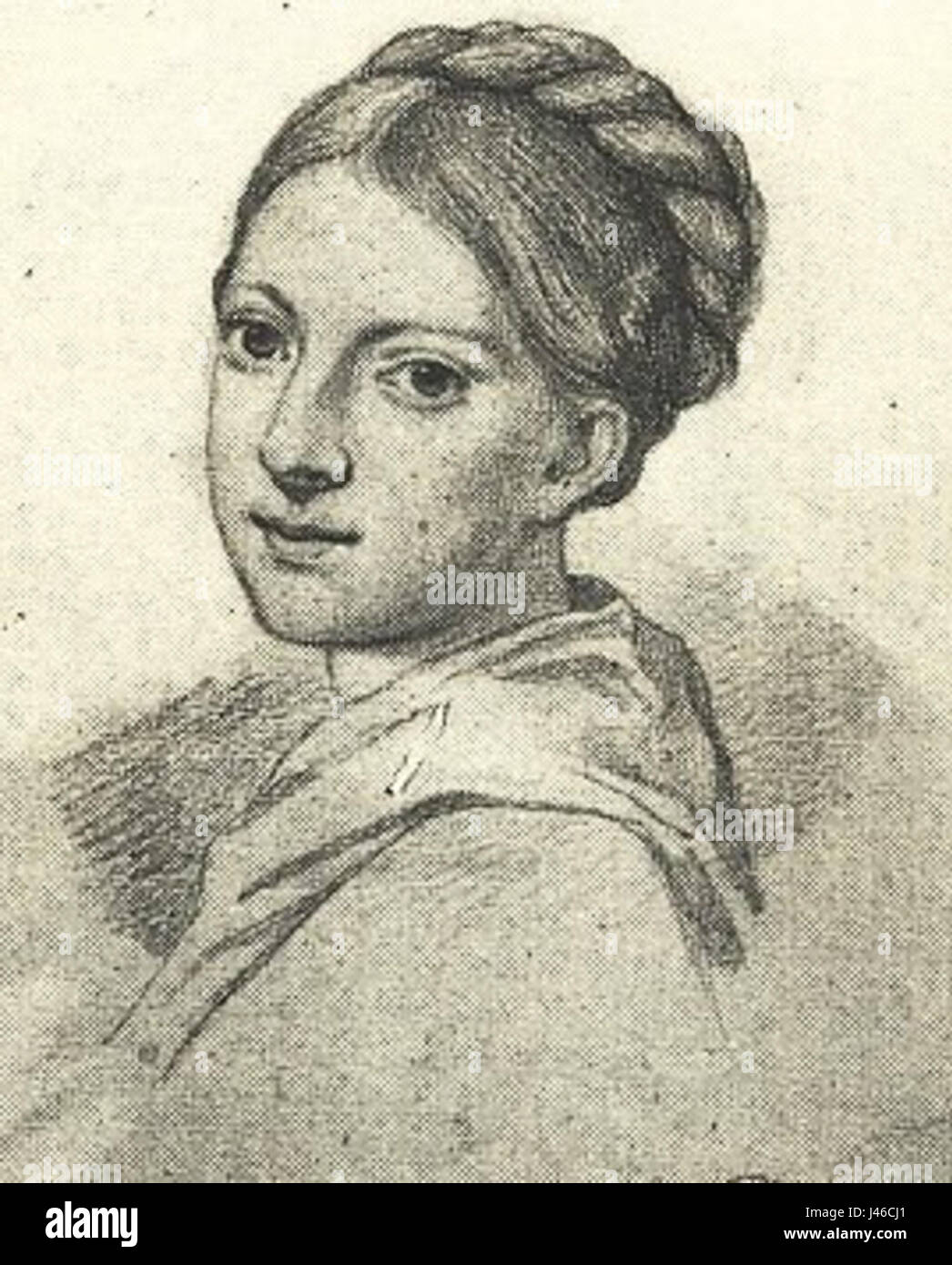 Ottilie von Goethe Stock Photo