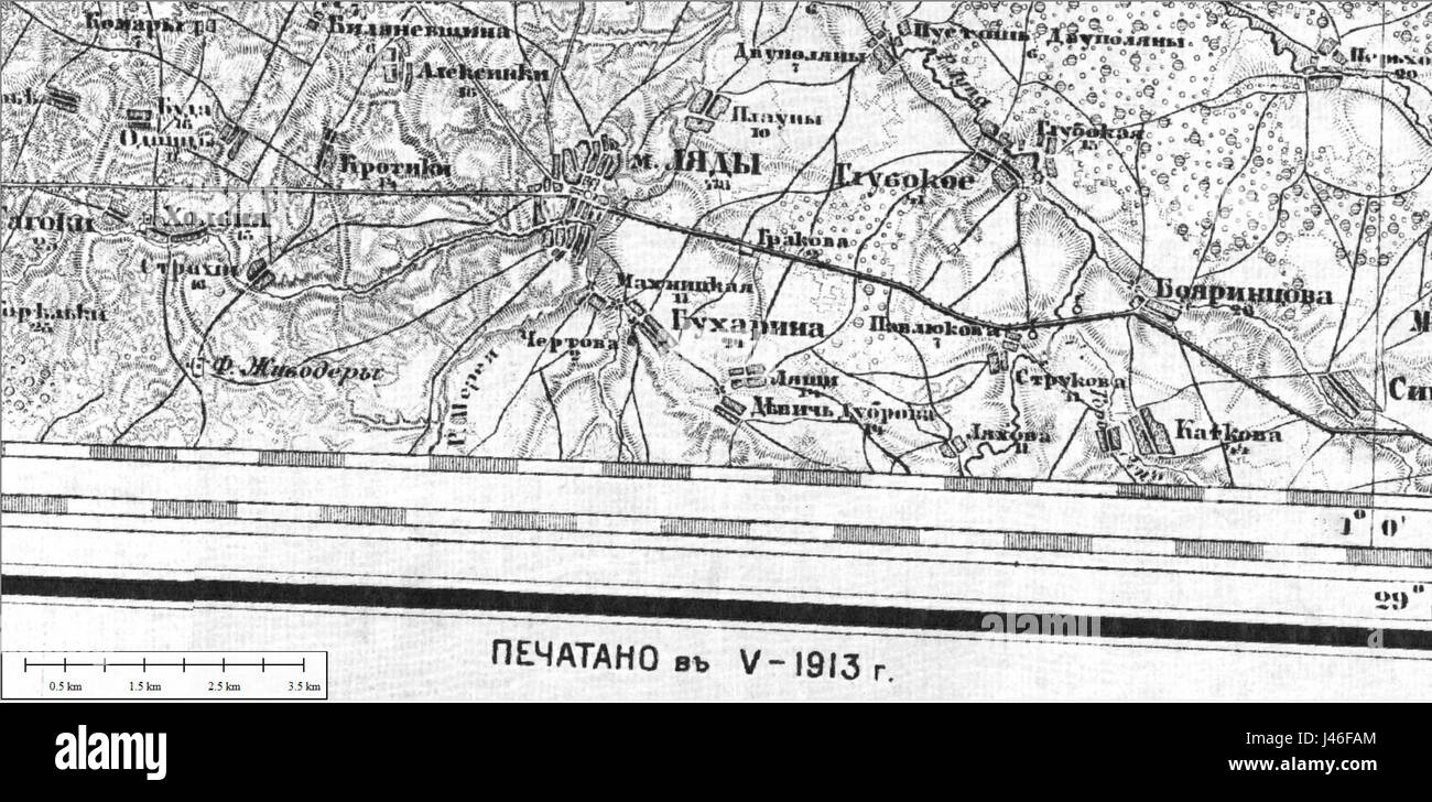 Old map 1850 Stock Photo