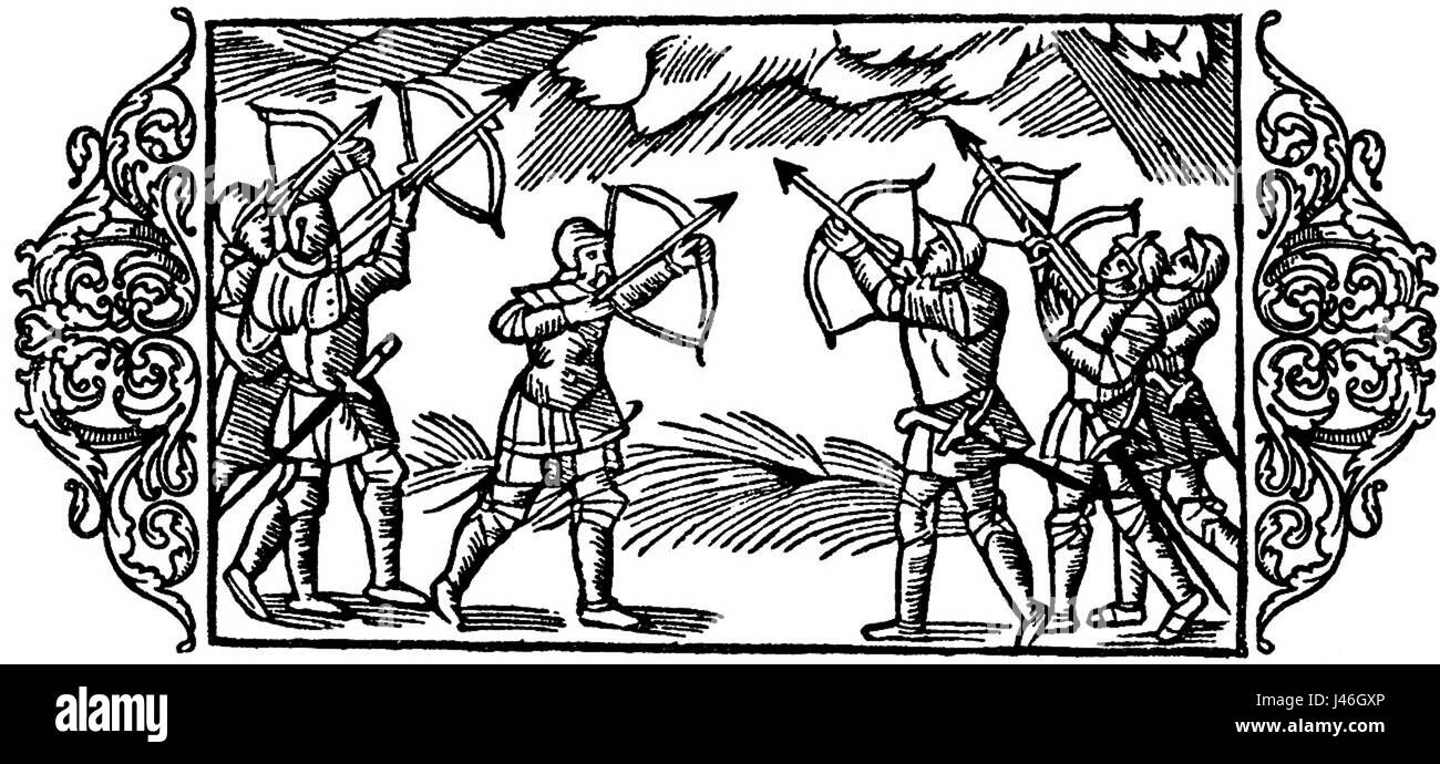 Olaus Magnus   On the Geats' Superstitious Notions of Thunder Stock Photo