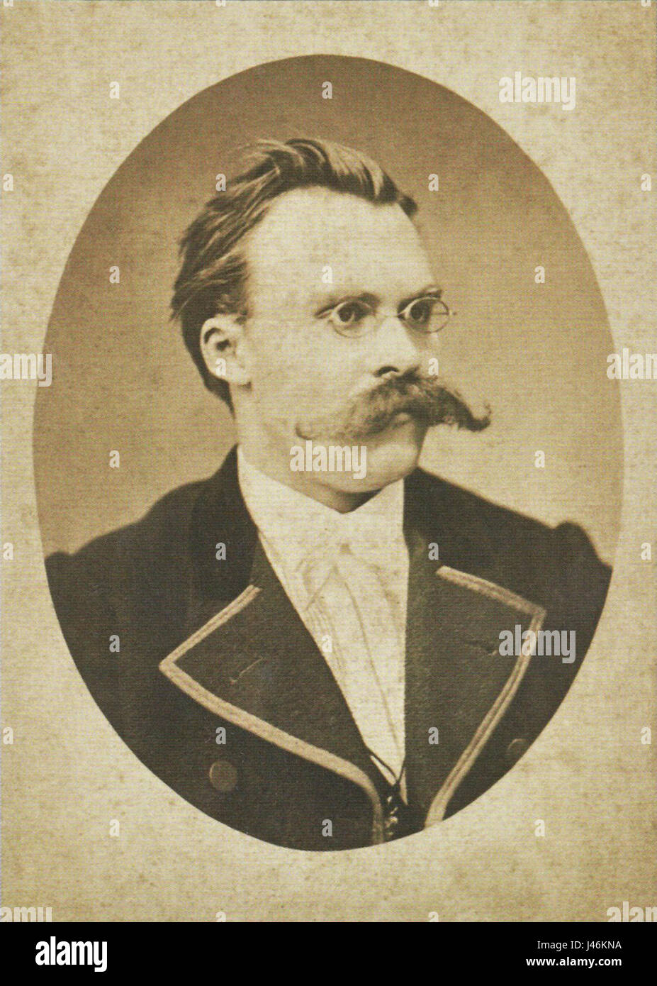 Nietzsche 1872 Stock Photo