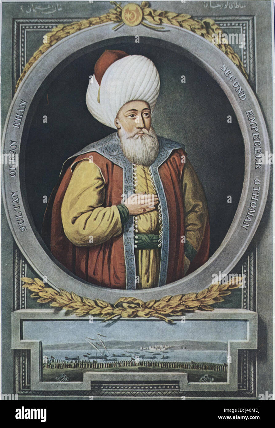 Osman Ruler Orhan Gazi was the second ruler of the Ottoman Empire, succeeding his ...