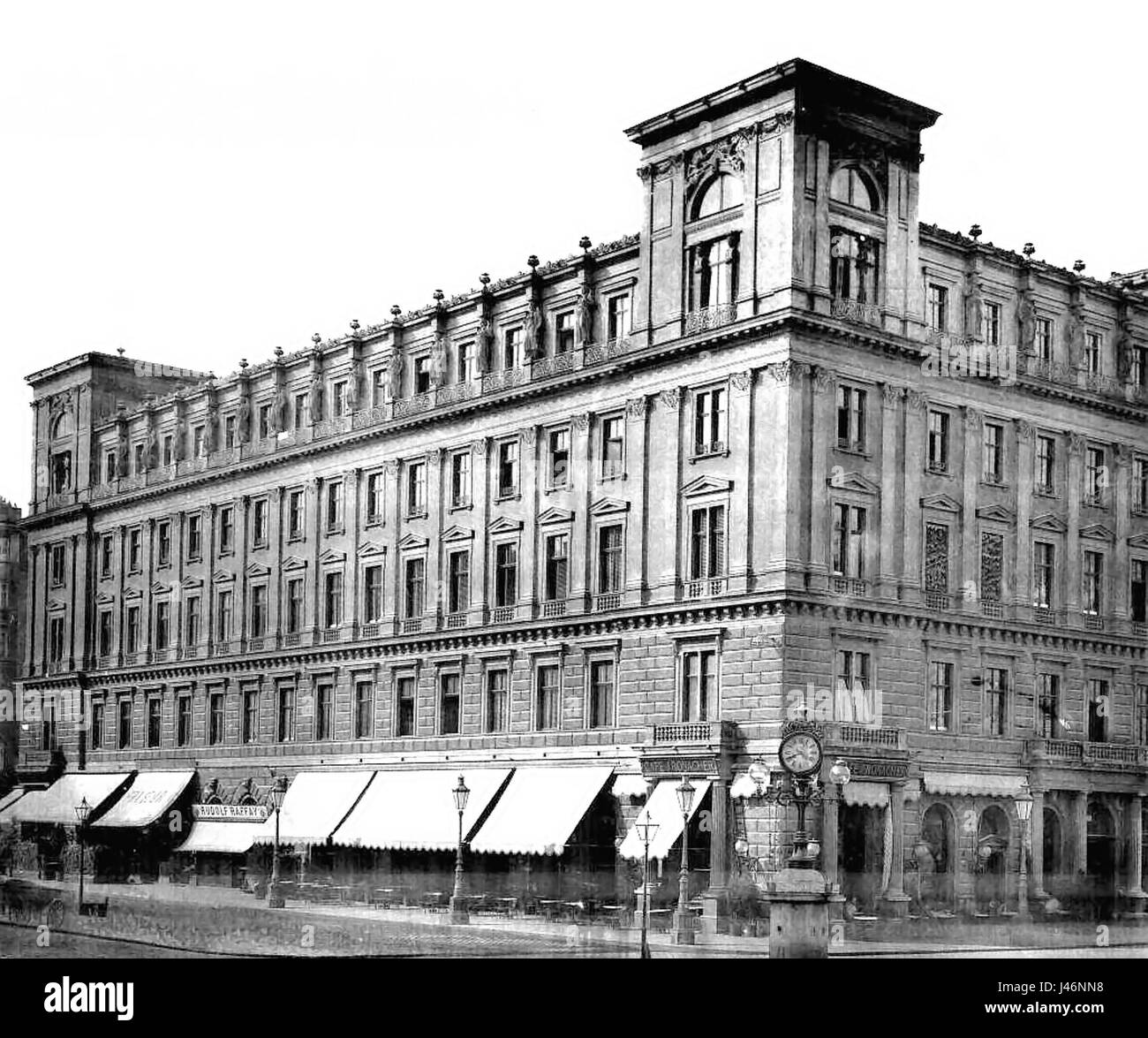 The Palais Ephrussi, built in 1888, was a grand palace in Vienna ...