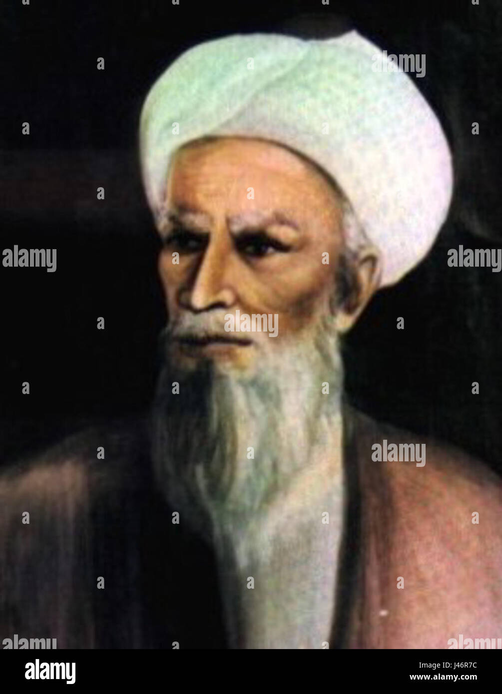 Muhammed ibn Zakariya al Razi   Rhazes   Persian philosopher and physician Stock Photo