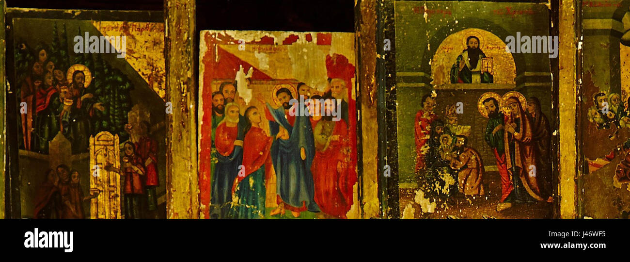 The Metalliko Yaneshevo Church features unique Koulakia icons, an ...
