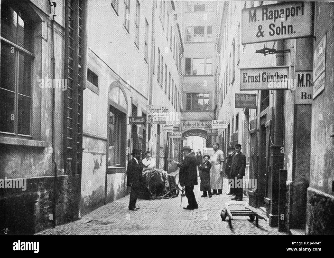 Old leipzig Black and White Stock Photos & Images Alamy